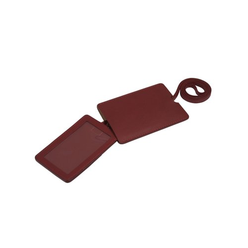 Monologue Lifestyle Access Card Holder with Slide Pocket, 4.2 x 3.15 x 0.1 Inches, Red (801779)