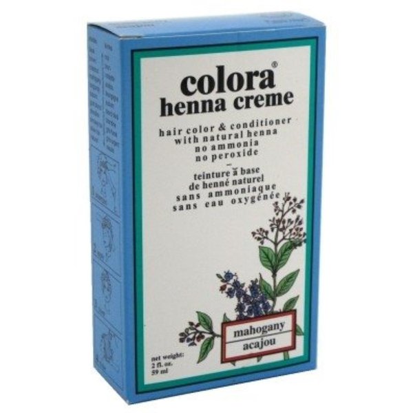 Colora Henna Creme Hair Color Mahogany, 2 oz (Pack of 12)