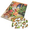 Wooden Jigsаw Puzzle for Adults - Uniquely Shaped Pieces - Made in The USA by FoxSmartBox - 240 Pieces - A Moment Before Christmas
