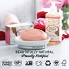 Climbing Wild Rose Clean Bar Soap by South of France Clean Body Care | Triple-Milled French Soap with Organic Shea Butter + Essential Oils | Vegan, Non-GMO Body Soap | 6 oz Bar – 4 Pack