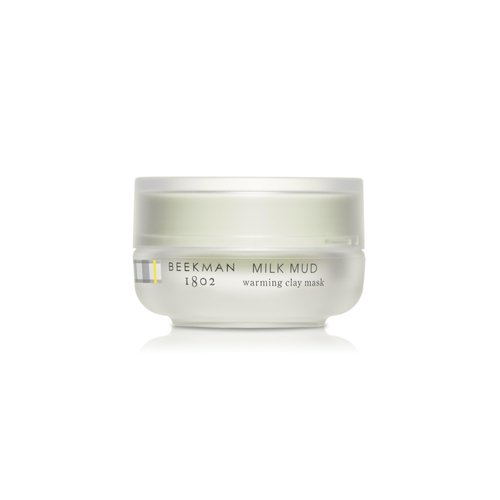 Beekman 1802 Goat Milk Mud Face Mask - Fragrance Free - 0.5 oz - Warming Volcanic Clay to Exfoliate, Control Oil & Minimize Pores for Clearer Skin - Good for Sensitive Skin - Cruelty Free
