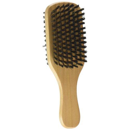Titan Double Sided Club Hair Brush Cushioned Brush, Wooden Brush, Detangling Hair Brush, Double Bristle Gair Btush, Wet Brush1pc