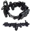 Ltvystore Law Enforcement Utility Tactical Belt Multifunctional Outdoor 10 in 1 Training Waist Belt Adjustable Modular Equipment Duty Belts Hiking Police Security Guard Military Hunting