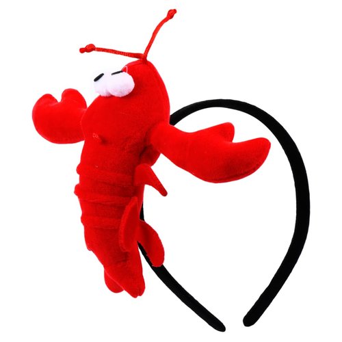 Gogogmee 1Pc Cute Animal Hairband for Funny Stuffed Animal Decorative Headdress for Makeup and Skincare Adorable Doll Headband for Parties and Dress Up