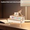 CYAZOO 3D Wooden Puzzle for Adults-Magic Piano That Can be Really Play-Decoration Music Box Model Wooden Building Kits-Unique Gift for Kids Teens Men Women on Birthday Christmas