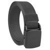 Gelante Military Tactical belt with Nickel Free Plastic Buckle 30-2030-Black.