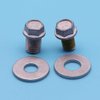 KIPA Drive Shaft retaining Bolt Set with Washers M12 & M10 X 16 Propshaft Driveline for Can-Am ATV Durable Part # 250200014, 250000615, 250200102, 250000359