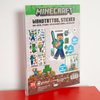 Minecraft: Wall-Clings - 50+ Vinyl Stickers, Wall Decals, Characters-Objects-Landscape Game Themed Designs, Room Decor, Self-Adhesive, Licensed