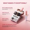 SHEEPFLY 4 Color Lip Gloss Cigarete Lipstick Set，Velvet Lipstick Cigaretes Non-sticky，24-Hour Long Lasting Waterproof Matte Lipstick Tube Sexy Nude Lady Lipstick lip gloss (3#)