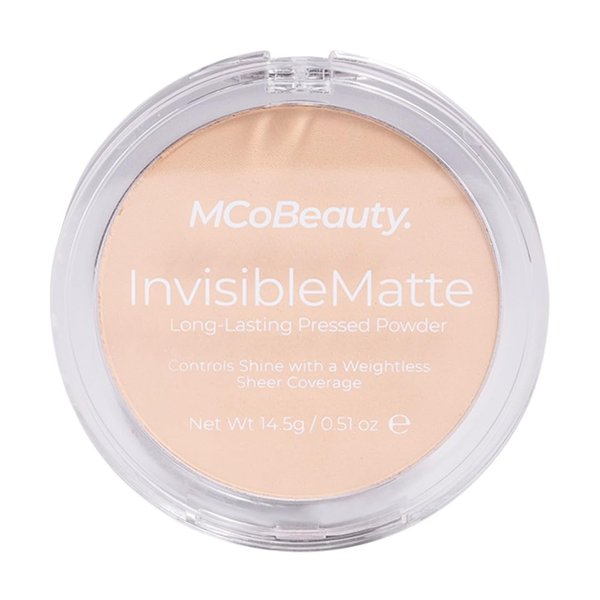 MCoBeauty Invisible Matte Face Powder, Translucent, Natural, Flawless Finish That Lasts All Day, Vegan, Cruelty Free Cosmetics