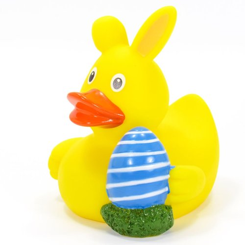 Easter Yellow Bunny Rubber Duck | Gift Baskets, Partys, Toy, Collectables | 3"