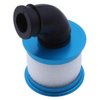 HobbyPark RC Air Filter Aluminum Capped w/Element Sponge 04104 Nitro Engine Parts for 1:10 Monster Truck Off Road Buggy Redcat HSP Exceed (Blue)