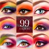 99 Colors Eyeshadow Palette, Rainbow Colors Eyeshadow Palette, Professional Matte Glitter Makeup Pallet, Colorful Powder Long Lasting Highly Pigmented Eye Shadow Halloween Christmas Gift Box for Women