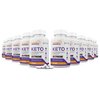 (10 Pack) Turbo Ripped Keto ACV Extreme Pills 1675MG Keto Support Blend Capsule Alternative Keto ACV Gummies Formulated with Apple Cider Vinegar Extra Virgin Olive Oil Powder Green Tea 600 Capsules