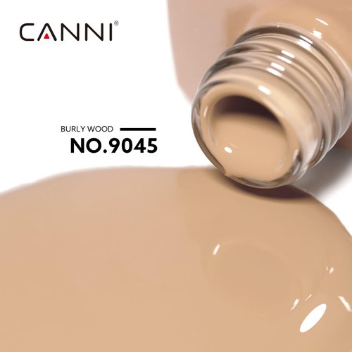 CANNI Nude Gel Nail Polish, 1Pcs Nude Gel Polish Nude Pink Color Nail Polish Gel High Gloss Soak Off U V Gel Nail French Nail Manicure Salon DIY