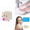 4 Pieces Exfoliating Loofah Pouch for Soap Saver Bag Natural Sisal Soap Bag Hand Made Soap Bag Mesh Soap with Drawstring for Shower Bath Foam