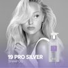 Biotop Professional 19 Pro Silver Shampoo - Purple Shampoo to Neutralize Yellow and Brassy Tones - Made with Sunflower Oil and Vitamin E - For Blonde or Bleached Hair - 8.45 oz