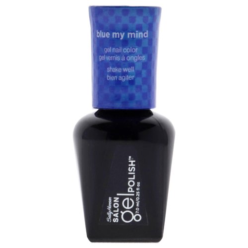 Sally Hansen Salon Pro Gel Nail Polish Lacquer, Blue My Mind, 0.24 Fl. Oz.