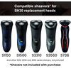 tuokiy SH30 Replacement Heads for Philips Electric Shaver Series 1000, 2000, 3000 and S738 Click and Style, SH30 Shaving Heads Easy Cut, 9 - Pack