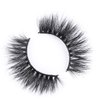 Miss Kiss 1 Pair Lashes 3D Mink Lash Natural Look Eye Lashes Soft Fluffy False Lash Cat Eye Fake Eyelashes Wispy Handmade Eyelash Strips Pack Can be Reusable 12MM