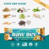 Raw Rev Vegan High-Protein Bars, Chocolate Chip Cookie Dough, 12g Plant Protein, 11g Fiber, Keto, Non-GMO, 1.6 Oz, Pack of 12