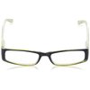 Dog Bone Readers Rectangular Reading Glasses, Green, 132mm + 2.75