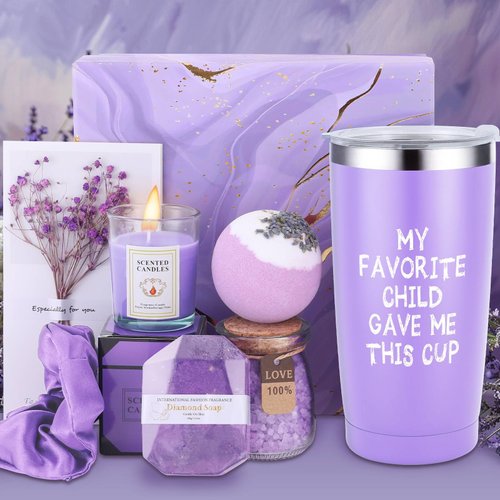 Women Spa Gifts Basket Birthday Box Set Favorite Child Best Mama Mommy Bonus Mom Ever Christmas Xmas Valentines Birthday Daughter Son Law Step Funny Personalized Unique Special Great Mother Present