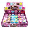 TINYMILLS 24 Pcs Donuts Stampers for Kids Donut Party Favors Goodie Bag Stuffers Pinata Fillers Classroom Rewards Carnival Prizes