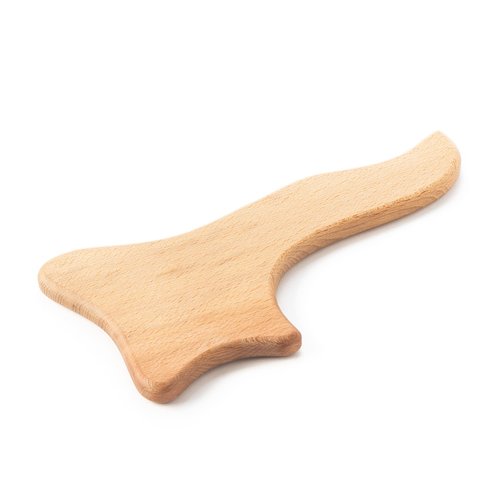 Tuuli Accessories – Gua Sha Lymphatic Drainage Massager, Multi-Functional Lymphatic Massager Paddle for Arms, Legs, Back and More, Wooden Anti Cellulite Massager for Skin Health (