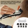 2024 Upgraded 8Pcs Clipper Guards with Metal Clip Snap on Comb Set for Babyliss Clippers Cutting Lengths 1/16” 1/8” 3/16” 1/4” 3/8” 1/2” 5/8” 3/4”