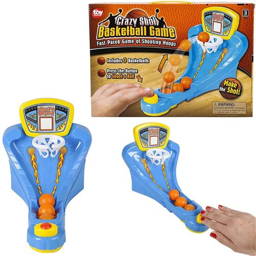 The Dreidel Company Crazy Shot Basketball Game, Sports Lovers, Birthday Parties Events & Gatherings, Party Favors, 11"X8"