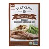 Watkins Organic Brown Gravy Gourmet Seasoning Mix, 0.85 Oz (Pack of 12)