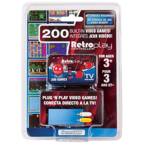 Retroplay Plug N Play 200 Game Controller - Connect Directly to TV & Play