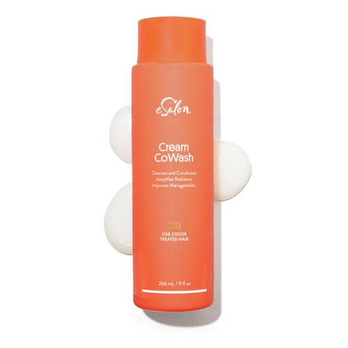eSalon Cream CoWash 9 fl oz, 2-in-1 Shampoo and Conditioner