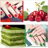 Anself 36 Colors Nail Polish, Paint Kit, Gel Paint with 1 Nail Brush for DIY Nail Art Design