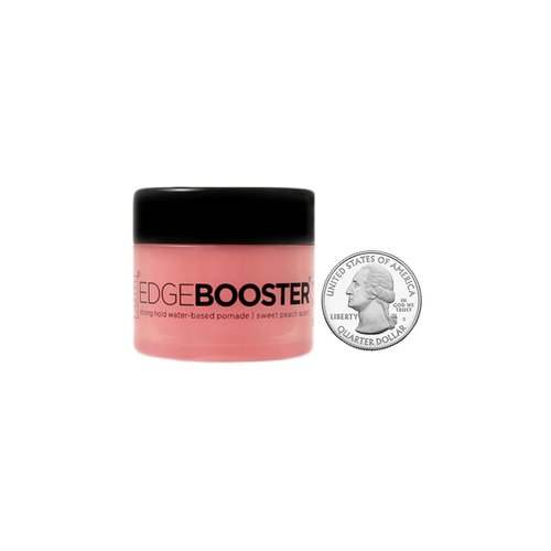 Style Factor Mini Edge Booster Strong Hold Hair Pomade Color Travel 0.85oz (Sweet Peach)
