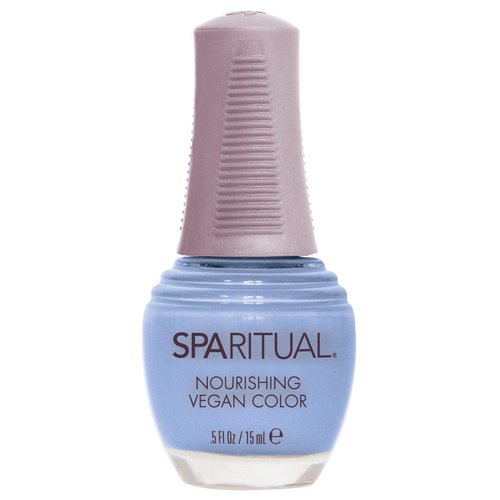 SpaRitual Nourishing Vegan Nail Color | Inner Life 0.5 fl oz | One-Step Nail Polish Formula