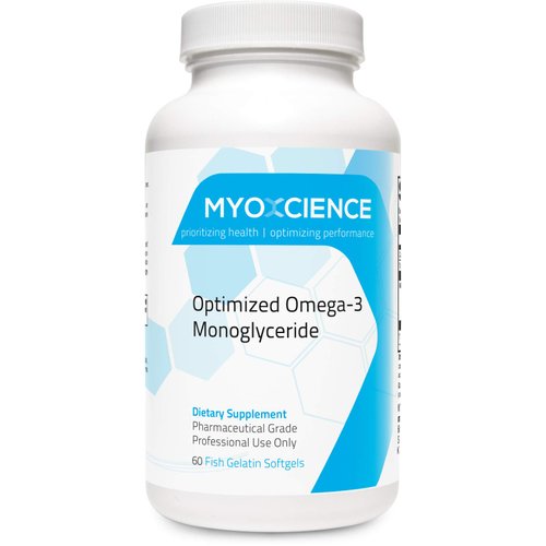 MonoSorb 1300 | Extra Strength Fish Oil | 600 mg EPA | 260 mg DHA | Monoglyceride Form | IFOS Certified | Enteric Coated | Small, 60 Caps