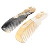 Healifty 2 Pcs Phoenix Horn Comb Healthy Comb Sheep Horn Comb Ox Horn Hair Comb Natural Horn Comb Hair Combs for Women Beard Comb Phoenix Hair Comb Mens Comb Manual Wooden Comb Horns Women's