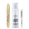 Lash Shampoo 100ml+ Eyelash Growth Serum by Stacy Lash/Eye Makeup Remover + Lash Serum for Eyelash Growth and Thickness/Lash Cleaning Kit of Lash & Eyebrows Cleanser + Brush & Brow & Eyelash Serum