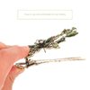 LALAFINA Vintage Flower Rhinestone Crystal Barrettes Retro Hairpins Hair Accessories for Women, Green