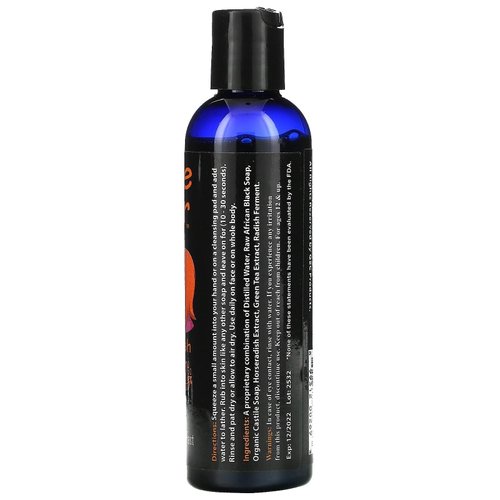 Acne Killer Fresh Beauty Market Black Soap Body Wash - 4 floz