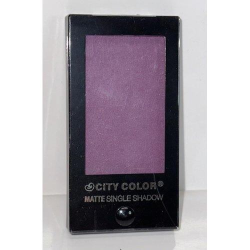CITY COLOR Matte Single Eye Shadow AUBERGINE 0.08 oz ~ Rich Matte Finish for Warm Eye Looks