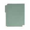 U Brands Performance Poly File Folders Set, Office Supplies, Blue, Gray, Green, Assorted Styles 6 Count