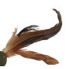 Penn-Plax Cat-Life Compressed Catnip Birdie with Peacock Feathers – Natural Cat Toy – 1 Count
