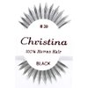 12X Eyelashes - #38 Christina 100% Human Hair Fake Eyelashes