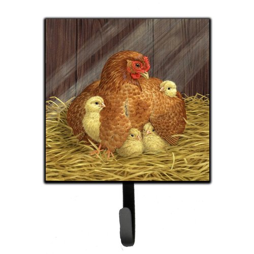 My Little Chickadees Hen with Chicks Leash or Key Holder