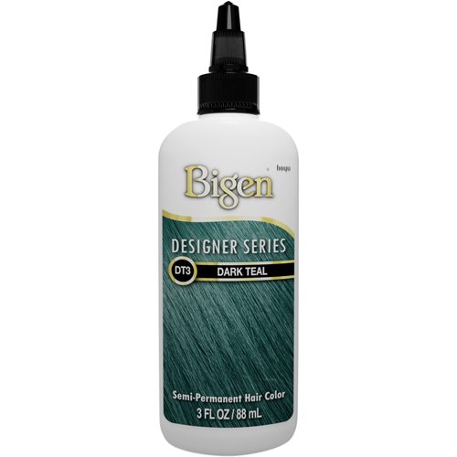 Bigen DT3 Dark Teal Designer Series Semi-Permanent Hair Color (pack of 3)
