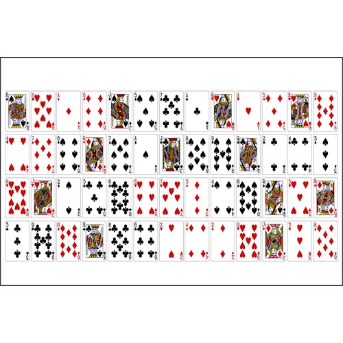 EZ2C Targets Pistol Poker (20 Pack) Playing Cards Shooting Game