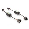 Pair Of H13 9008 Decoder CAN-BUS EMC Warning Error Free Warning Canceller Capacitor Anti Flicker Resistor harness for LED Headlight Systems